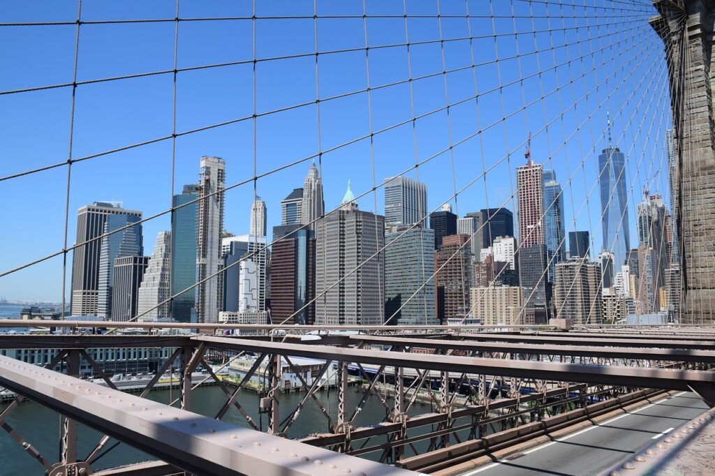 brooklyn bridge, nyc, in new york city, manhattan, brooklyn, usa, us, bridge, scape, skyscrapers, places of interest, transport, suspension bridge, east river, steel cable, brooklyn bridge, brooklyn bridge, brooklyn bridge, brooklyn bridge, brooklyn bridge